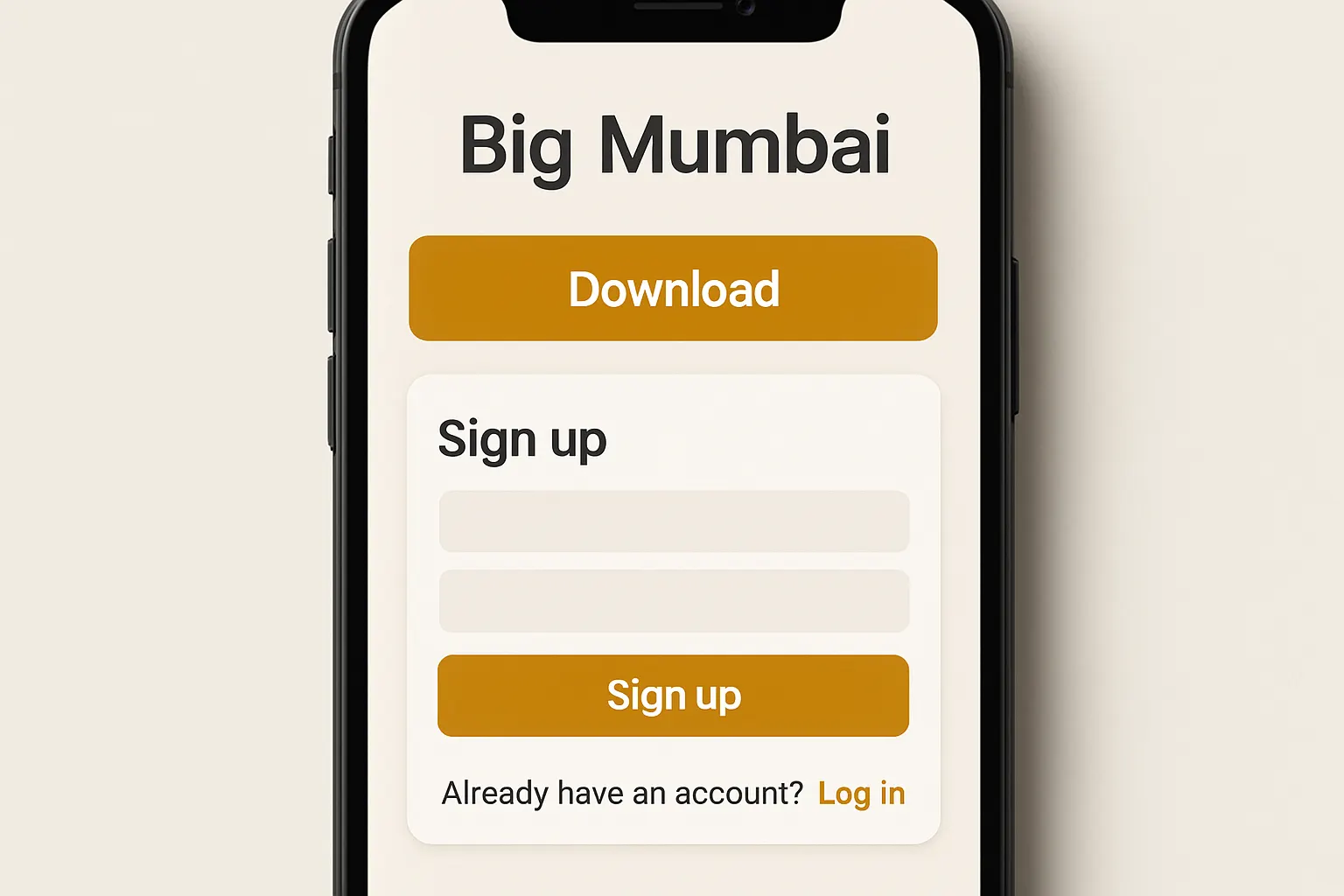 Big Mumbai mobile app experience